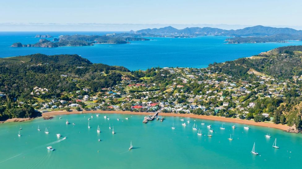 Paihia coastline near Bayview Motel
